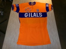 GILALS ancien  Maillot de cyclisme vintage RAXAR  -3 poches arrière-BELGIQUE old