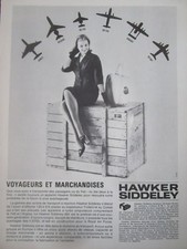 9/1964 PUB HAWKER SIDDELEY HS 125 ARGOSY COMET TRIDENT HS 748 HS 681 FRENCH AD