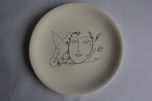 Assiette pablo picasso colombe - assiette,