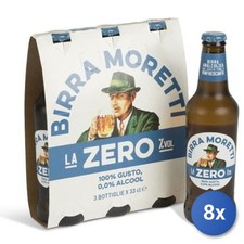 8x Bouteille De Bière Moretti