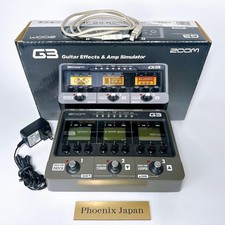 Zoom G3 guitare multi-effets processeur pédale ampli modélisation looper...