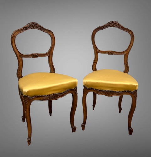 Paire chaises anciennes de - anciennes,