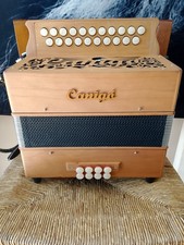 accordéon diatonique, bois de