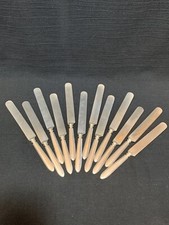 12 Antique Silverplate Dinner