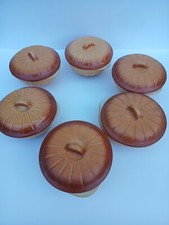 6 TERRINES DIABLE TERRE CUITE