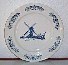 ANCIENNE ASSIETTE PUBLICITAIRE MINOTERIE FROMENDOR - DECOR MOULIN ( VERS 1950 )