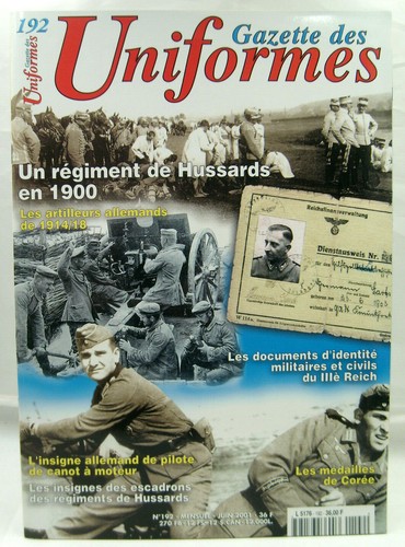 Gazette des uniformes n - des, n°