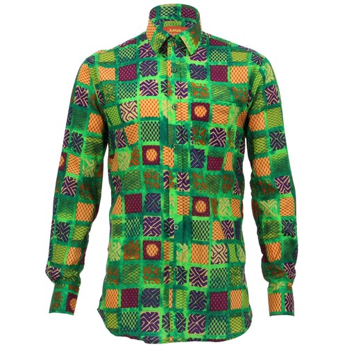 Hommes bruyant chemise rétro - chemise,