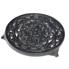 Dessous de plat noir en fonte Decotec made in France