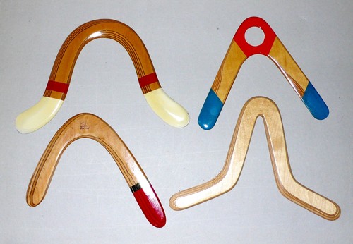 Vintage boomerangs 1980 - 4,