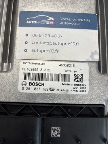 Calculateur moteur ecu - ecu, fiat