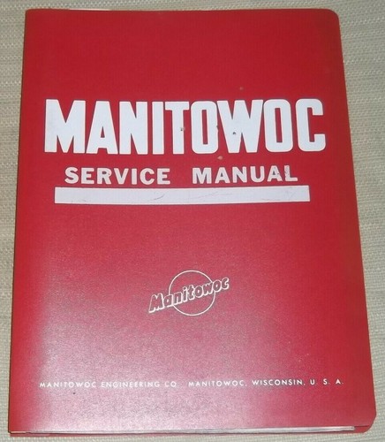 Manitowoc 3900 manuel - manitowoc,