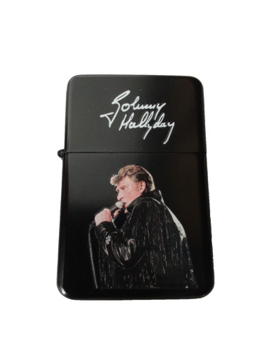 Briquet johnny hallyday - hallyday, visuel