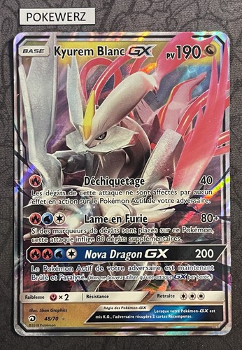 Carte pokémon kyurem - pokémon, gx