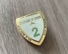 Insigne militaire 2 escadre de chasse cigognes Cote d’or Alsace Augis 