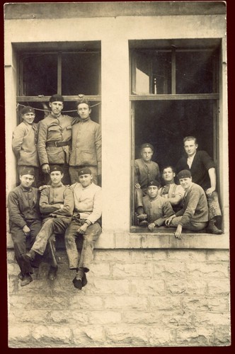Cpa carte photo - cpa, militaire