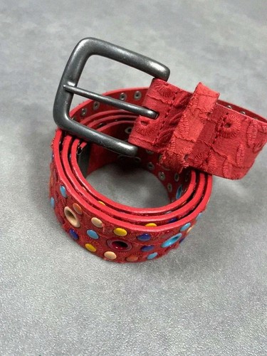 Ceinture cuir cotton - cuir,