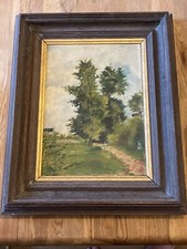 Ancienne Peinture sur Toile