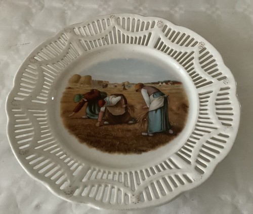 Assiette ancienne porcelaine - assiette,