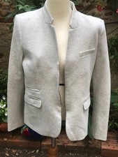 BELLE VESTE BLOUSON BLAZER /CAROLL PARIS/DOUBLE/AVEC FERMETURE ECLAIR/TAILLE 42