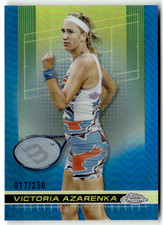 Topps Chrome 2024 Tennis N° 100 Victoria Azarenka Blue Refractor 17/250
