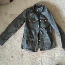 J Crew Waxed Khaki Jacket