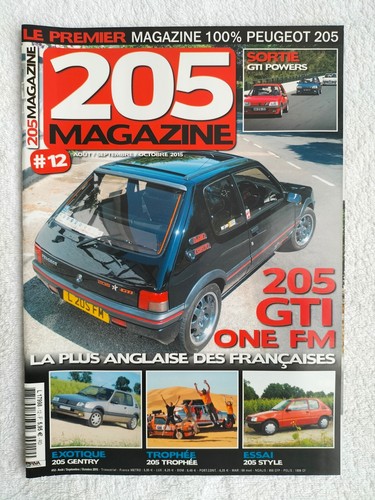 Revue automobile 205 - revue,