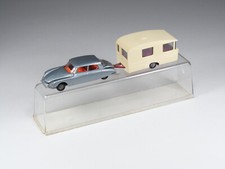 MAJORETTE - Rail Route - 215 - Rare - Citroen DS21 et Caravane Sterckeman