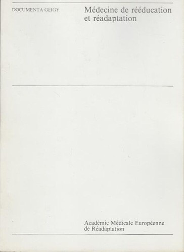 Medecine reeducation et - medecine, de