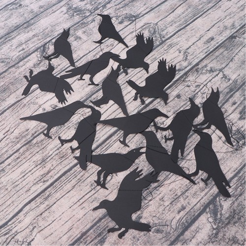 Reusable halloween crows - halloween,