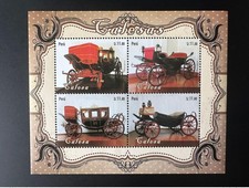 Pérou 2014 Mi. Bl. 97 Buggy Coaches Carriages Carrozas Transport Voiture Auto