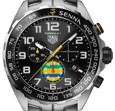 Chronographe TAG Heuer Formula 1 x édition spéciale Senna