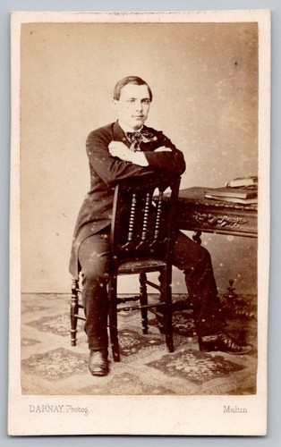Cdv 1865 fraguier elève - 1865, de