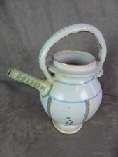 CHEVRETTE en faïence polychrome du Sud-Ouest. Vers 1800.