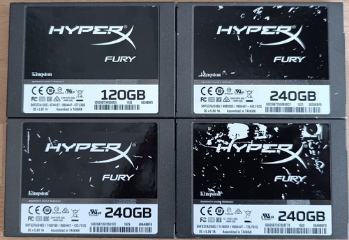 Lot ssd kingston hyperx - 4,