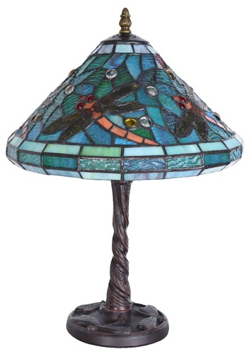 Lampe table villa tiffany - lampe,