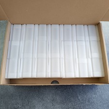 Lot 21x Square Coin Tubes Half