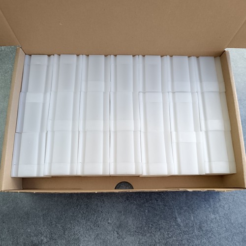 Lot 21x square coin tubes - square,