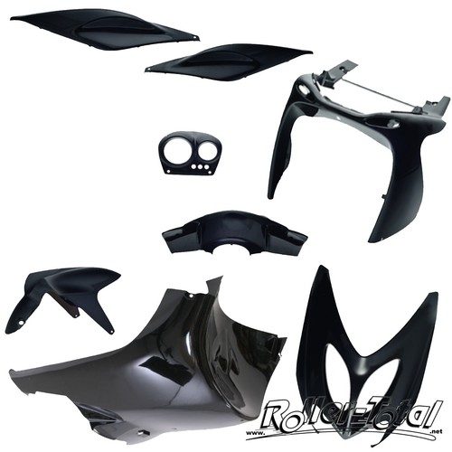 Kit carénage noir métallisé - kit,