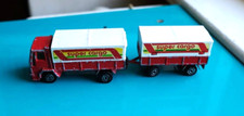 MAJORETTE CAMION FORD SUPER CARGO + REMORQUE 1/100 241 245