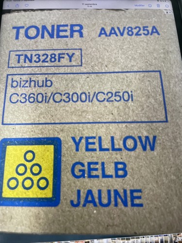 Konica minolta toner tn328 - tn328, fy