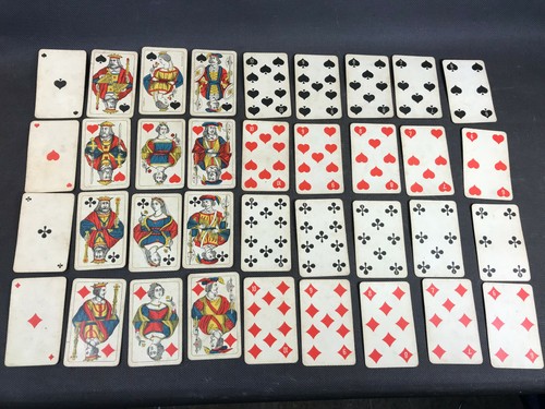 Ancien jeu cartes - ancien, de