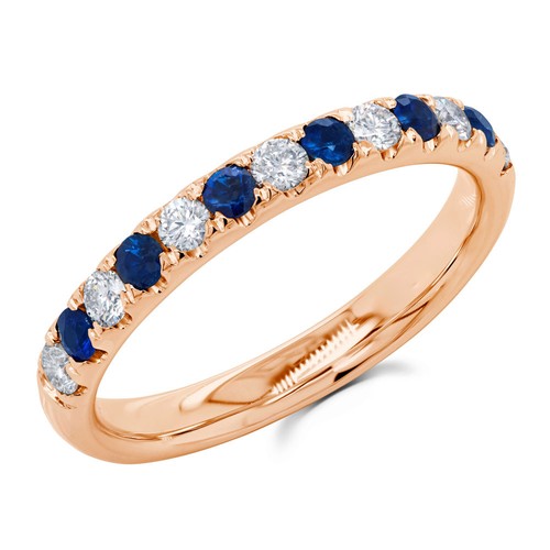 Bague mariage or rose - bague, en