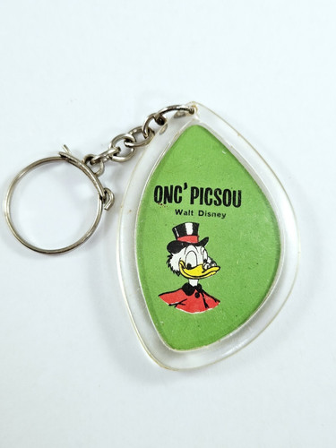 Porte cles oncle picsou - porte-cles, l'oncle