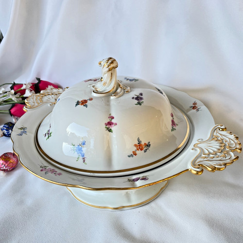 Antique meissen scattered - antique,