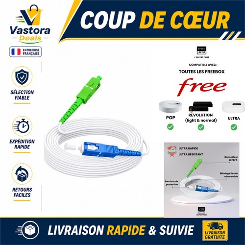 Câble fibre optique - câble, 10m