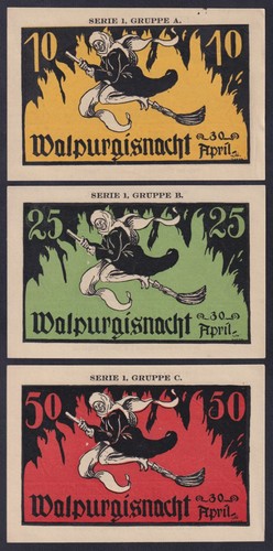 Allemagne notgeld kahla série - allemagne,
