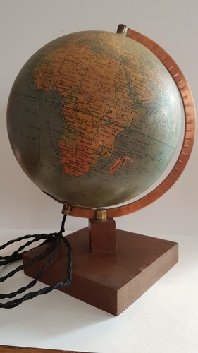 Globe terrestre verre - globe, en