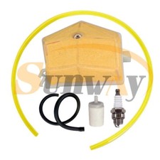 Filtre à Air + Bougie d'allumage Tuyau Carburant Pour Husqvarna 51 55 503608301