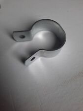 Lot de 2 colliers fixation de serres poteau cloture 40mm 4cm acier galva serrage